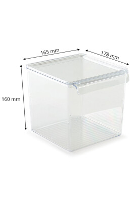 Buzdolabı Ve Dolap Içi Mutfak Banyo Düzenleyici 3 Lü Set - Şeffaf - 3