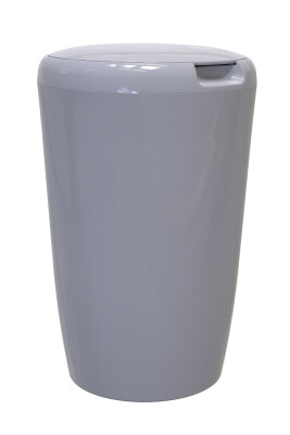 6 LT Banyo Mutfak Tezgah Üstü Çöp kovası - Gri - 4