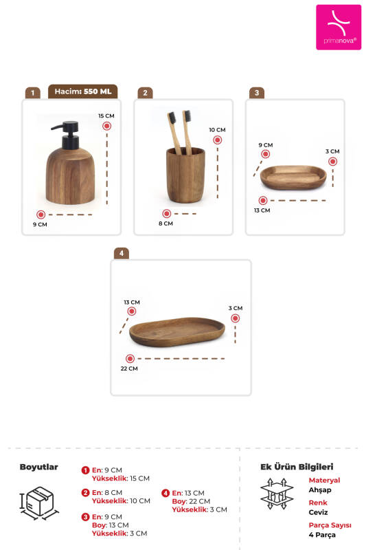 Alessi Banyo Seti 4 Parça - 3