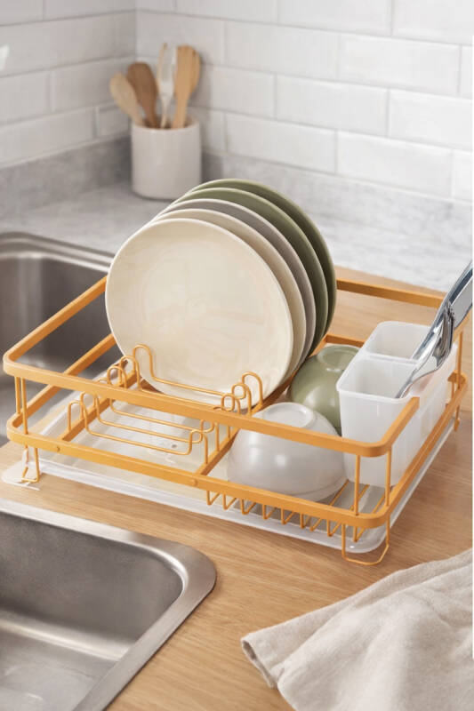 Bianka Paslanmaz Alüminyum Bulaşıklık - Altın - 1