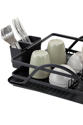 Bianka Paslanmaz Alüminyum Bulaşıklık - Siyah - 3