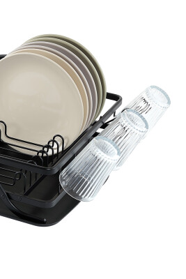 Bianka Paslanmaz Alüminyum Bulaşıklık - Siyah - 5