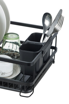 Bianka Paslanmaz Alüminyum Bulaşıklık - Siyah - 4