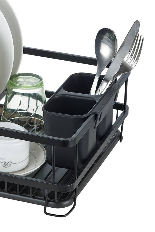 Bianka Paslanmaz Alüminyum Bulaşıklık - Siyah - 4