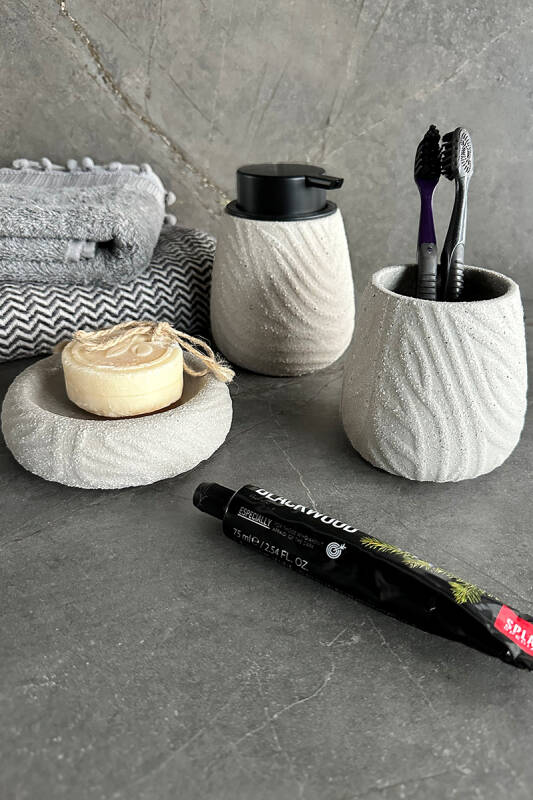 Bradley 3'lü Banyo Seti - Bej - 7