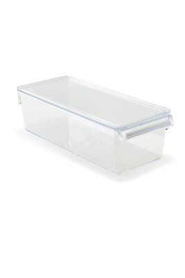 Buzdolabı Içi Organizer Dolap Içi Düzenleyici Raf 290*150*100 Mm Şeffaf - 2
