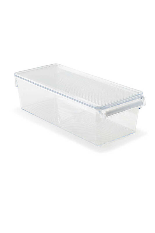 Buzdolabı Içi Organizer Dolap Içi Düzenleyici Raf 290*150*100 Mm Şeffaf - 1