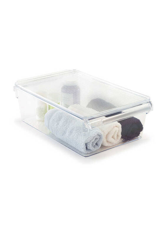 Buzdolabı Içi Organizer Dolap Içi Düzenleyici Raf 310*180*150 Mm Şeffaf - 3