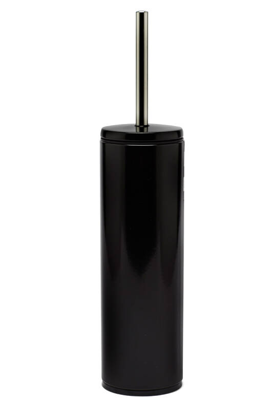 Cigo Banyo Çöp Kovası Tuvalet Fırçası Set 2'Li Siyah - 3