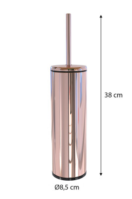 Cigo WC Tuvalet Fırçası Rose Gold - İç Kısım Siyah - Primanova (1)