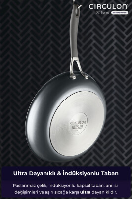  ScratchDefense A1 serisi Çizilmez yapışmaz Kızartma Tavası 28 CM - 4