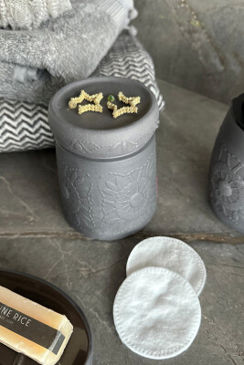 Clista 5'li Banyo Seti - Antrasit - Primanova (1)