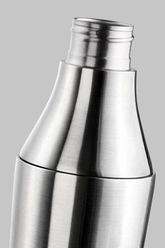 Çok Amaçlı Paslanmaz Çelik Kokteyl Shaker 650 ML - Metalik - 7