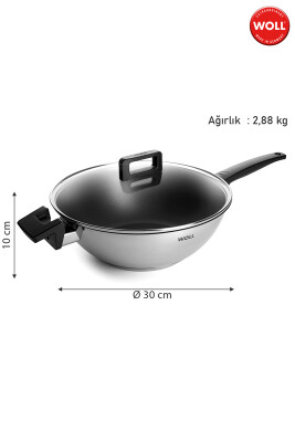 Woll Concept 30 Cm Çelik Wok Tava - 3