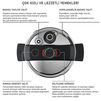 CONCEPT PRO ÇELİK DÜDÜKLÜ TENCERE 22CM - Thumbnail