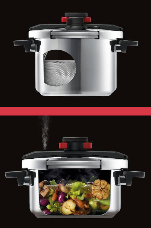 Woll Concept Pro Çelik Düdüklü Tencere 22Cm - 8