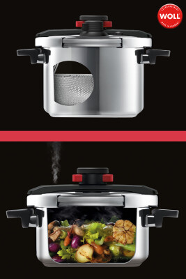 Woll Concept Pro Çelik Düdüklü Tencere 22Cm - 8