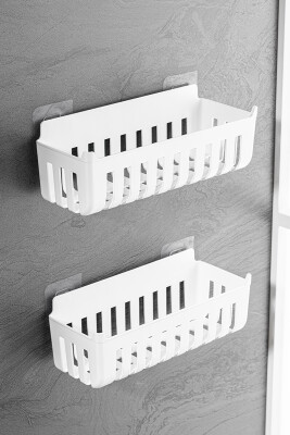 Deby 2'li Banyo Rafı Beyaz - 7