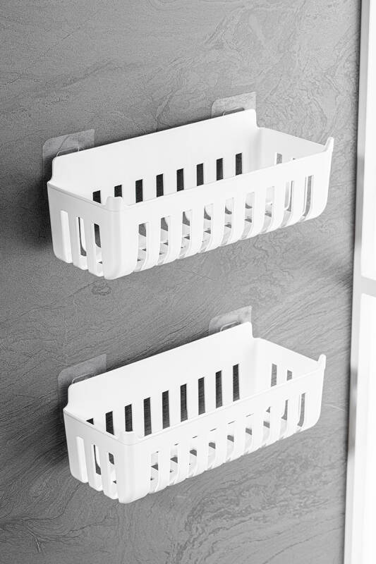 Deby 2'li Banyo Rafı Beyaz - 7