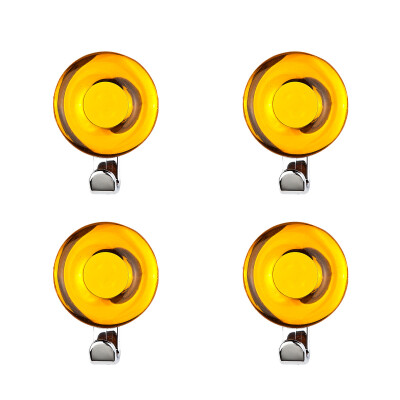 Dekoratif Havlu Askı Halka Sarı 4'Lü Set - Primanova