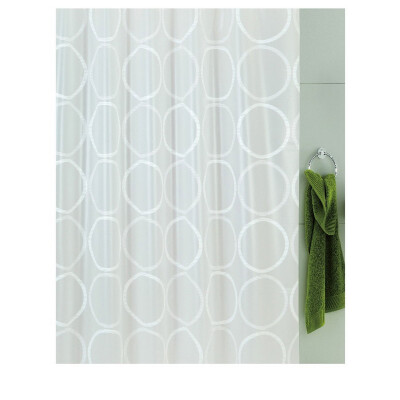 Dolunay Banyo Perdesi 180*200 Pvc - Primanova