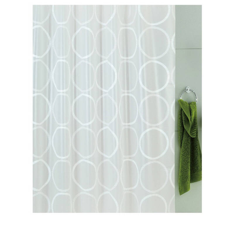 Dolunay Banyo Perdesi 180*200 Pvc - 1