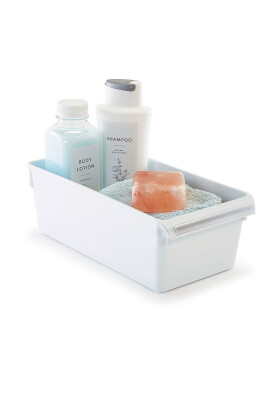 Buzdolabı Içi Organizer Dolap Içi Düzenleyici Saklama Kabı 360*150*100 Mm Beyaz 6'Lı Set - 3