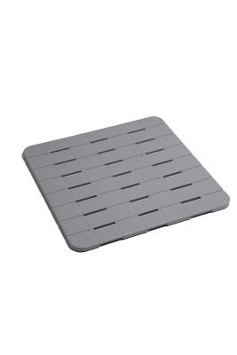 Duş İçi Plastik Paspas - Gri - Primanova (1)