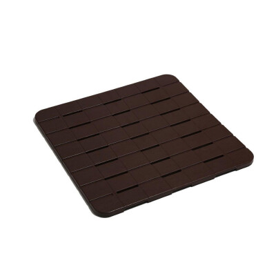 Duş İçi Plastik Kaydırmaz Kahve - Primanova