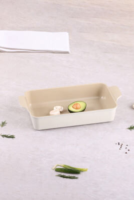 Fika Alüminyum Döküm Dikdörtgen Fırın Tepsisi, Orta - Neoflam