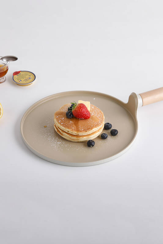 Fika Alüminyum Döküm Krep Tava 26Cm Bej - 1