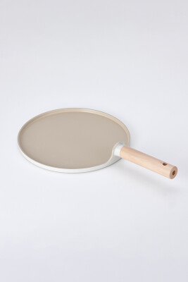 Fika Alüminyum Döküm Krep Tava 26Cm Bej - 4