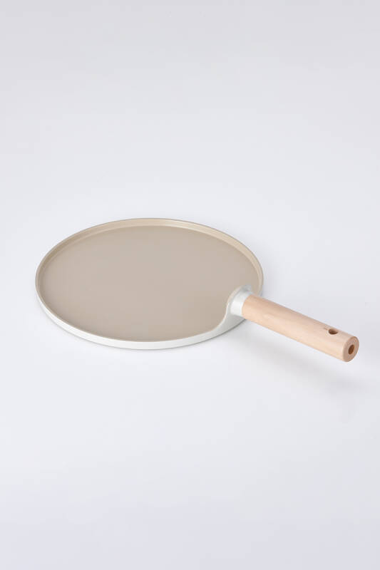 Fika Alüminyum Döküm Krep Tava 26Cm Bej - 4
