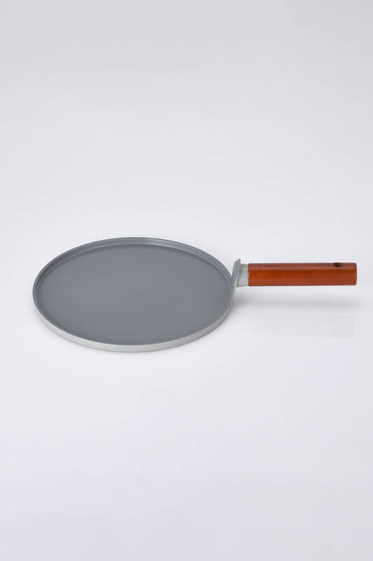 Fika Alüminyum Döküm Krep Tava 26Cm Gri - 3