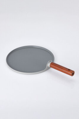 Fika Alüminyum Döküm Krep Tava 26Cm Gri - 4