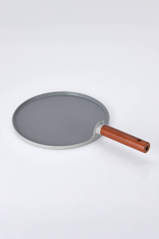 Fika Seramik Kaplama Krep Tava 26 CM - Gri - 4