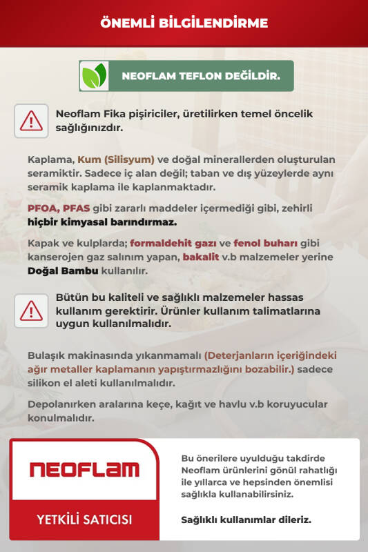 Fika Seramik Kaplama Krep Tava 26 CM - Gri - 8