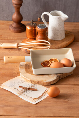 Fika Alüminyum Döküm Omlet Tava 15Cm, Bej - 1