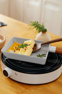 Fika Alüminyum Döküm Omlet Tava Gri 15Cm - 1