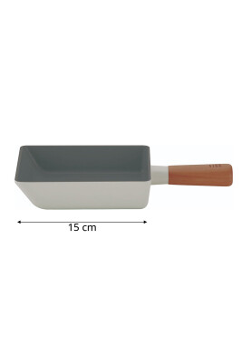 Fika Alüminyum Döküm Omlet Tava Gri 15Cm - 3