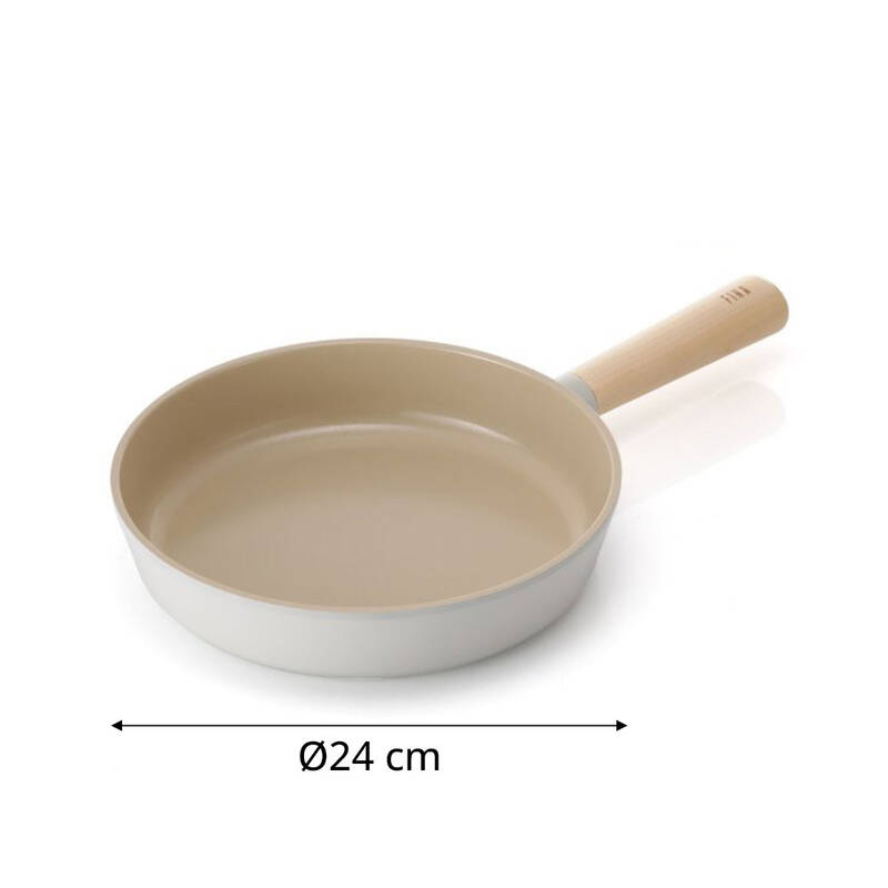 Fika Alüminyum Döküm Tava 24Cm, Bej - 11