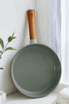 Fika Seramik Kaplama Tava 28 CM - Gri - 7