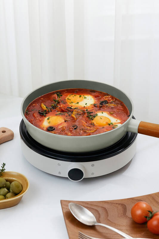 Fika Alüminyum Döküm Tava Gri 26Cm - 4