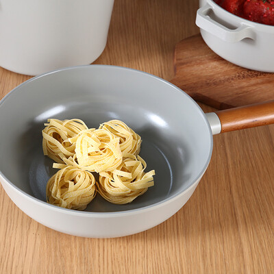 Fika Alüminyum Döküm Wok Tava 26Cm Gri - 7