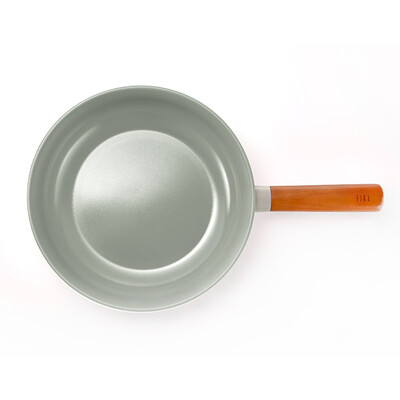 Fika Alüminyum Döküm Wok Tava 26Cm Gri - 6