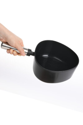 Fika Apex Seramik Kaplama İndüksiyonlu Sos Tenceresi 18 CM - Siyah - 5