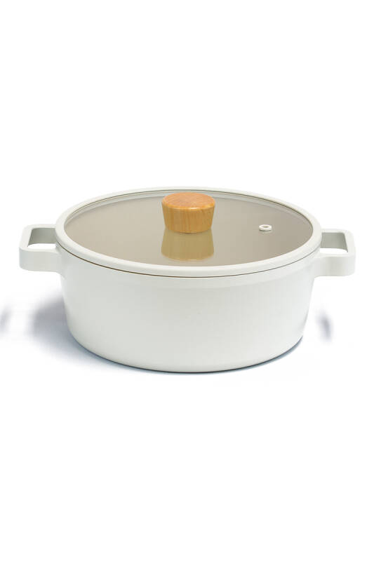 Fika Bej Tencere Ve Tava Seti 5 Parça - 2