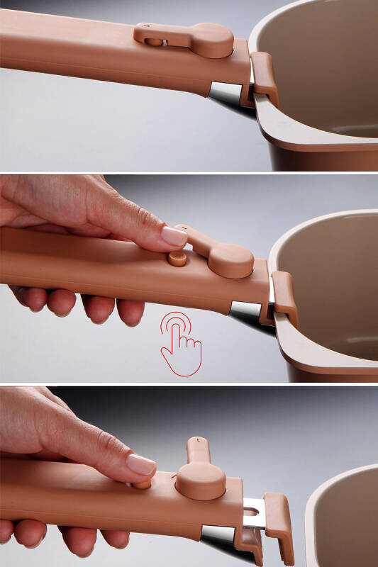 Fika Comfort Seramik Kaplama Terracota Tencere ve Tava Seti - 10 Parça - 7