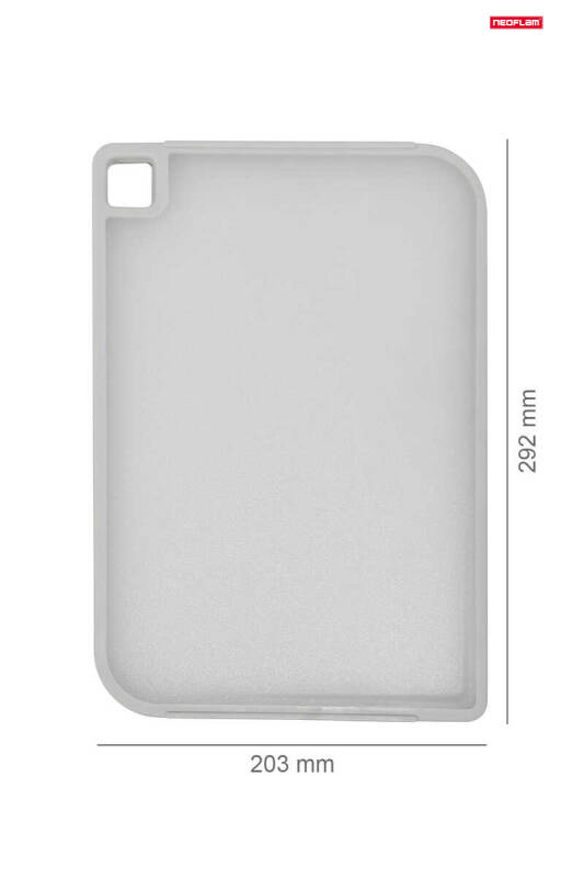 Fika Kesme Tahtası Küçük 203*292*8 Mm Gri - 3