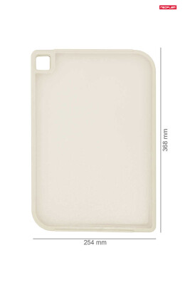 Fika Microban Kesme Tahtası Orta 254*368*8 Mm Bej - 3